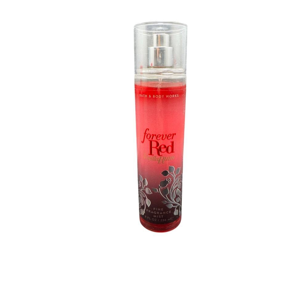 NWT Bath & Body Works Forever Red Vanilla Rum Fine Fragrance Mist Full Size 8oz